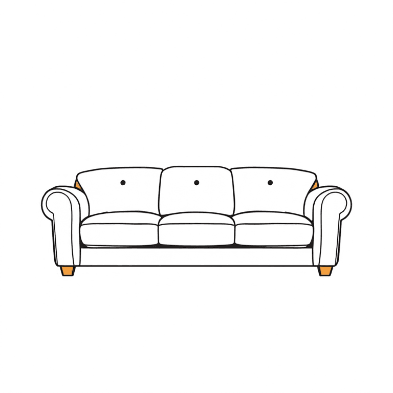 Illustration for sofa